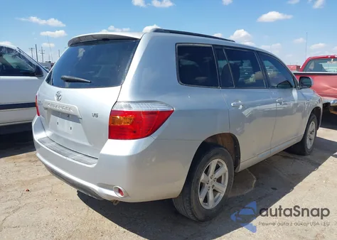 2008 Toyota Highlander из США, поврежденный, VIN JTEDS41A882018543